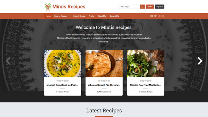 Mimis Recipes